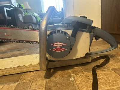 #ad #ad VINTAGE 1968 HOMELITE XL 12 CHAINSAW 16in Bar $275.00