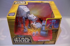STAR WARS ACTION FLEET  REMOTE CONTROL AT-AT WALKER DELUXE SET SNOWTROOPER 1996