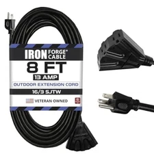 Iron Forge Cable 3 Outlet Outdoor  Assorted Item Package Quantitys , Sizes 