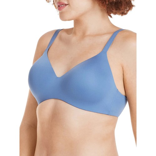 Hanes Womens Concealing Petals Wireless Bra W/Convertible Straps FREE SHIPPING! - Picture 2 of 3