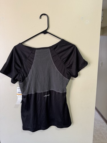 Head WOMAN Athletic Shirt Size MEDIUM BLACK Dri Motion Moisture Management - Picture 7 of 9