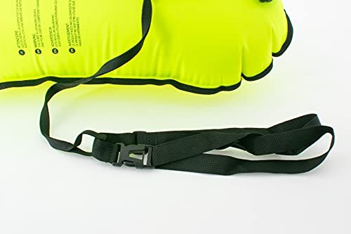 SEAC Safe Dry Bouée Gonflable de Natation, 36 x 72 cm, 28 l Adulte Unisexe, Jaun - Photo 5/7