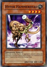 Yu-Gi-Oh TCG Hyper Hammerhead SD09-EN007 1st Edition Regular Common Card