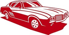 Oldsmobile 442 Gm Vinyl Decal Your Color Choice Sticker