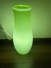 Ikea "Mylonit" Vasenlampe Tischlampe Lampe Leuchte Farbe: weiß/grün Größe: 40 cm