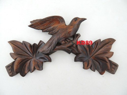 ANCIEN FRONTON DE coucou ancien foret noire horloge pendule EUR 18,00