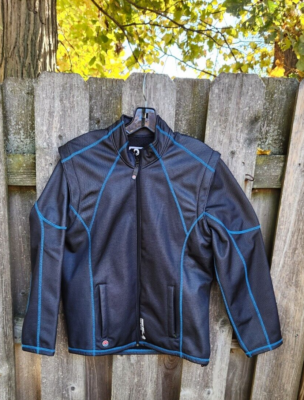 Freeze Out Thermal Protection Mens Small Moto Jacket Full Zip