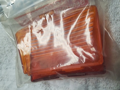 MOPAR PM-1736-15 SAE(2) T78 DOT AMBER/RED PLASTIC LENSES - NEW/SEALED - Picture 8 of 9