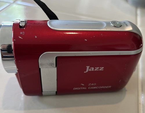 JAZZ Z40 DIGITAL COLOR CAMCORDER Red 1.44 LCD 4X DIGITAL ZOOM VIDEO CAMERA