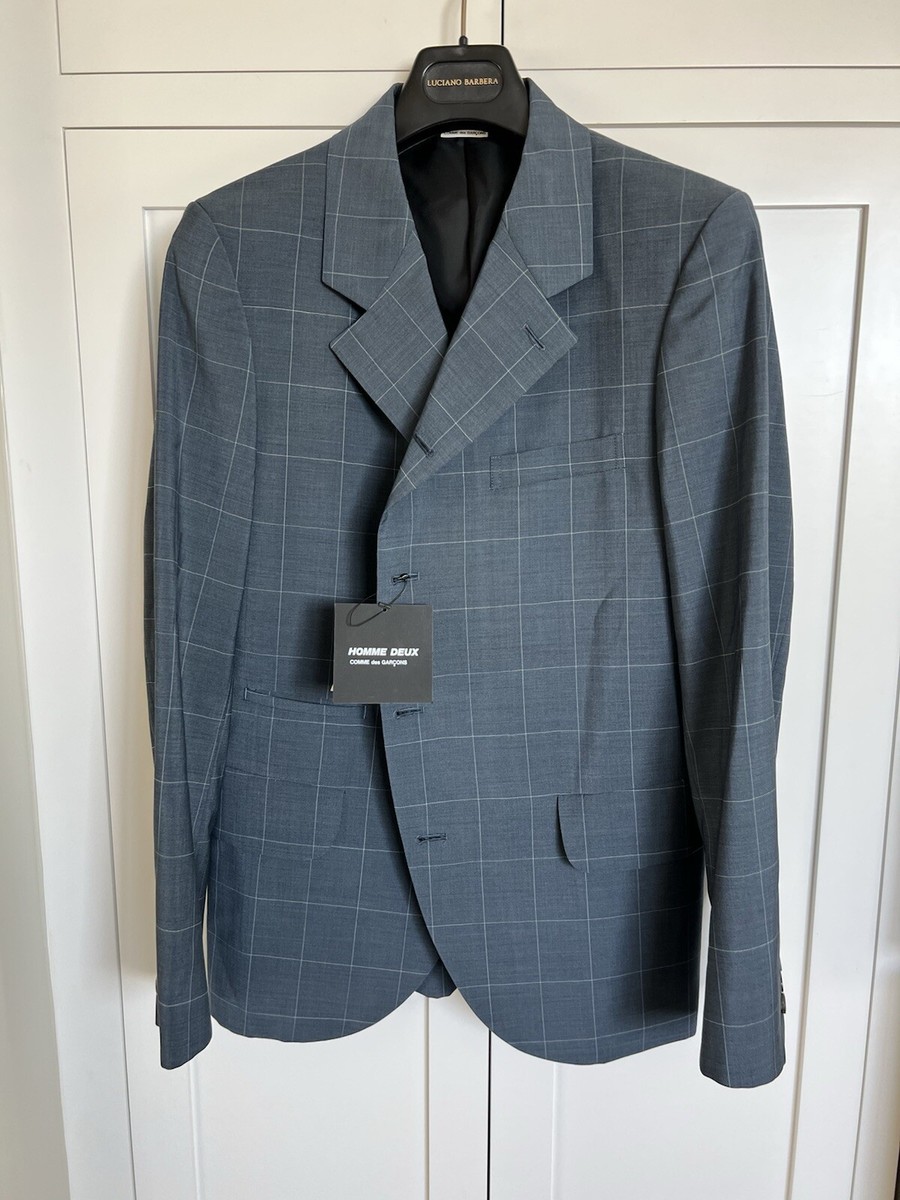 高額クーポン配布中 COMME des GARÇONS HOMMEDEUX 縮絨コート XS