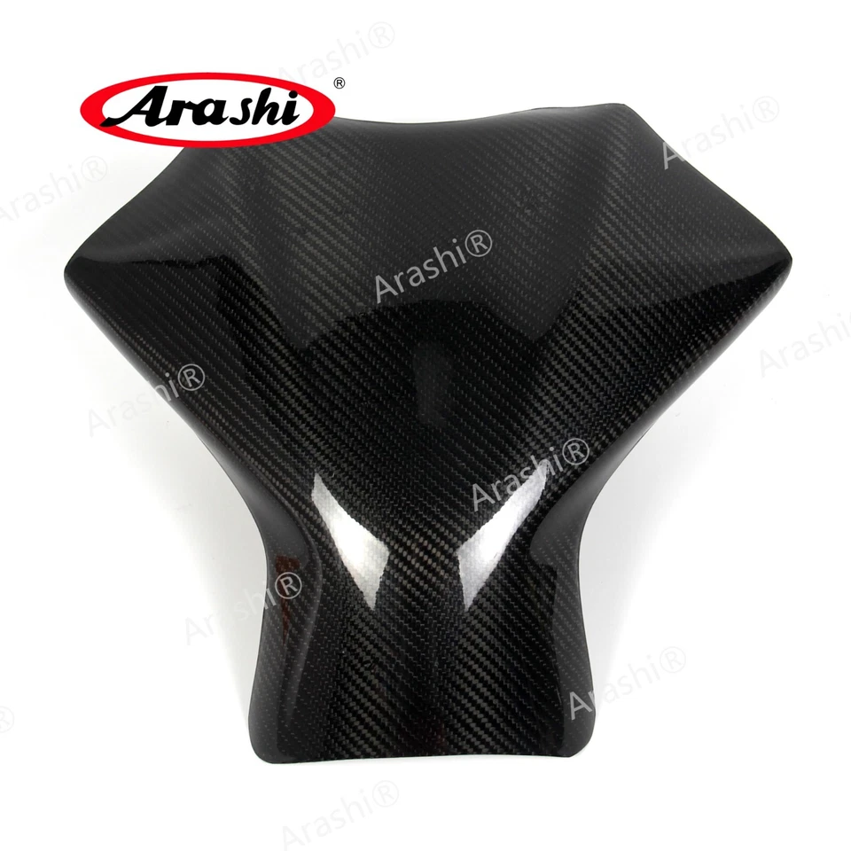 Funda protectora de fibra de carbono para tanque de gas para Kawasaki Z1000 Z 1000 2007-2009 Foto 2 de 4