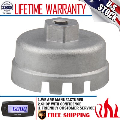 Oil Filter Wrench Tool For Toyota Lexus Corolla Rav4 Matrix Prius Auris 14 Flute