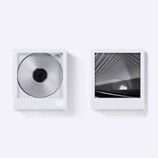 Instant Disk Audio KM5 CP-1 Bluetooth CD Player White CD Portable Wall Hanging