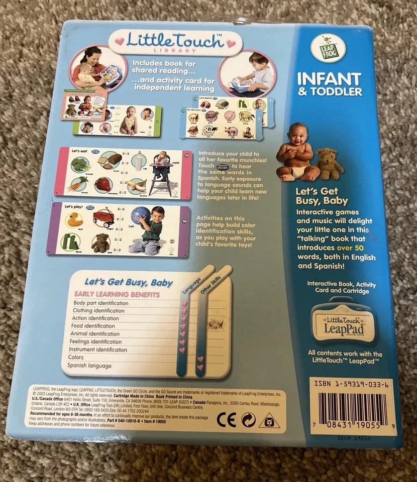 Little Touch Library Animal World Little Engine A To Z Adv Leap Frog Lot Of 5 - Image 4 of 4