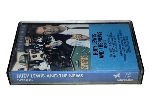 Vintage 1983 Huey Lewis and the News: Sports Cassette Tape Chrysalis Records - Picture 2 of 6
