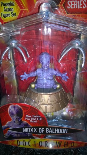 Dr Who Series 1 Moxx Of Balhoon Action Figure Carded Character Options - Picture 2 of 5