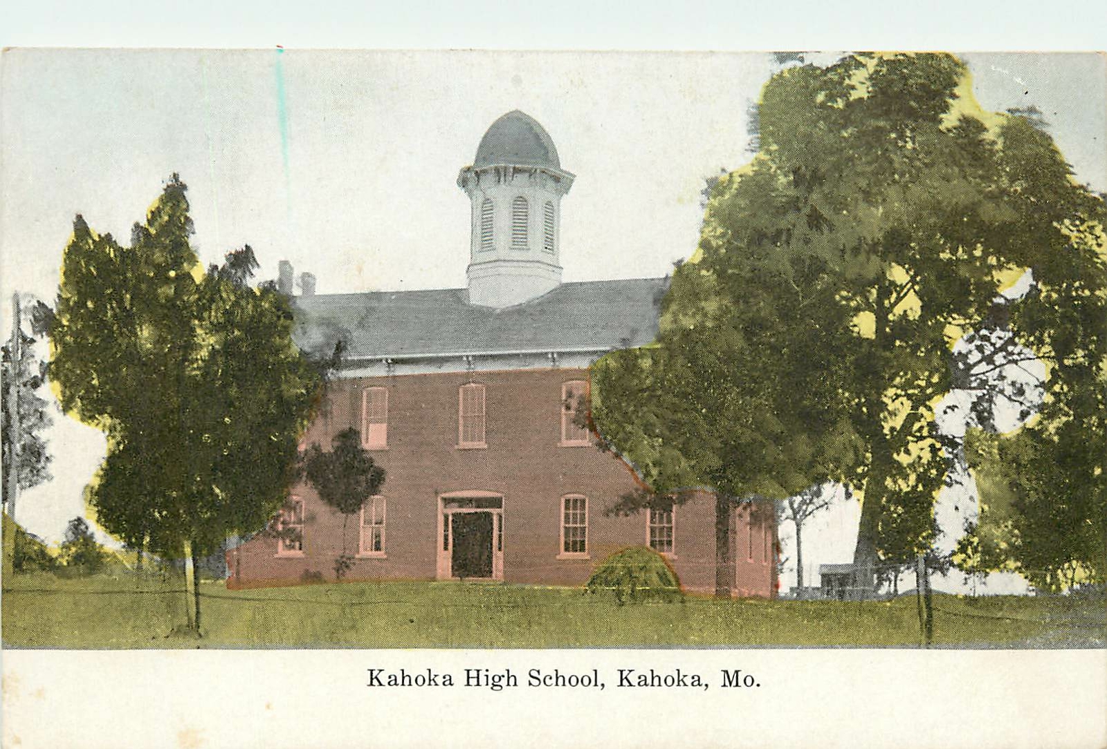 Missouri, MO, Kahoka, Kahoka High School 1908 Postcard eBay