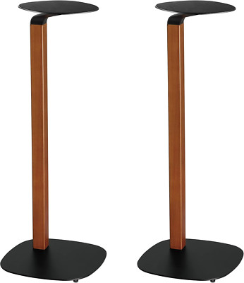 Wooden Universal Speaker Floor Stands | 2 Pack | Pair | Speakers up to 22 LBS |