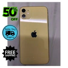 Apple iPhone 11 64GB 128GB Yellow Black Unlocked At&t iOS LTE Verizon  