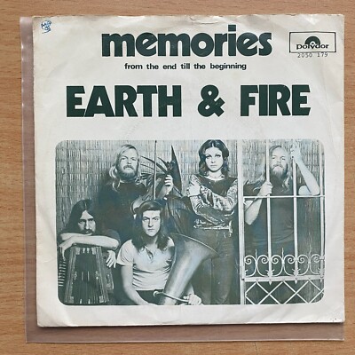 7'' vinyl - Earth & Fire   Memories (1972)