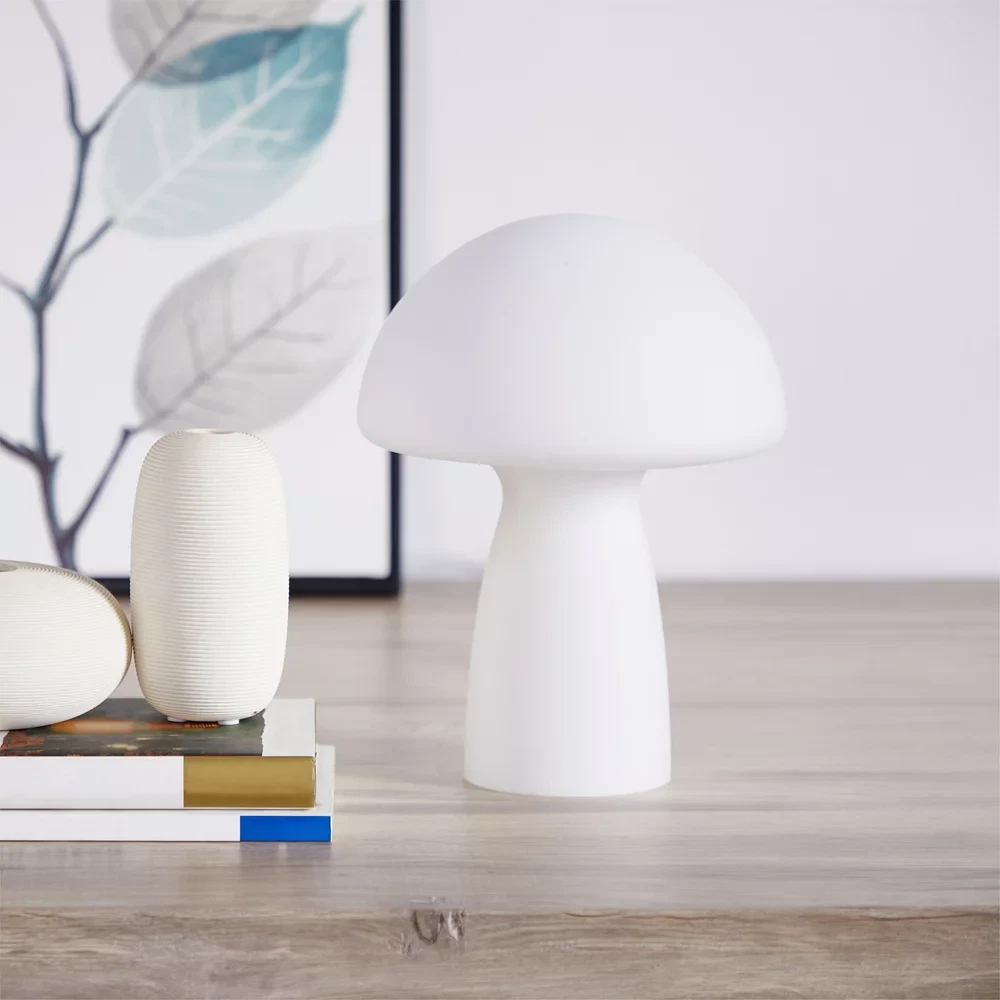Mushroom lamp white deals