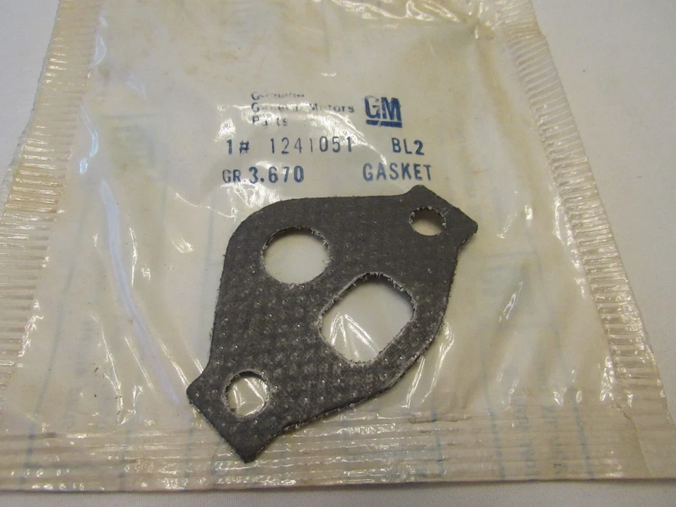 Junta de válvula ERG GM 1241051 Caddy Calais Deville Fleetwood 1973-75 nuevo de lote Foto 2 de 4