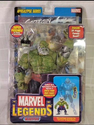 Marvel Legends Apocalypse Serie BAF Juego de Ondas 6 Nuevo Sellado Completo Juguete Biz 2005
