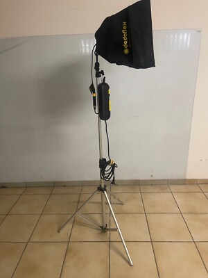 Dedolight DLH1x150 Lampe mit Dimmer & Softbox   Studiolicht Set   Top Zustand
