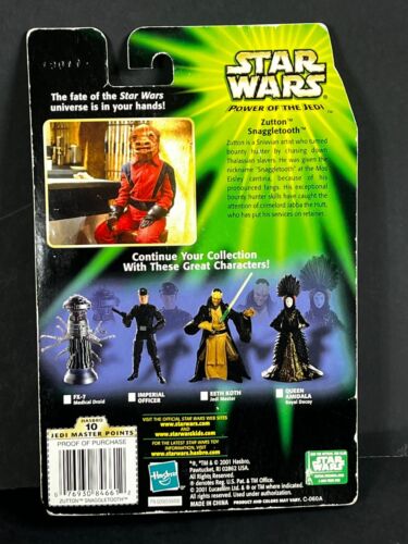 Star Wars 3.75" Zutton Snaggletooth Action Figure Power of the Jedi POTJ Cantina - Picture 2 of 5