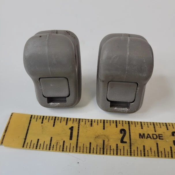 Juego de 2 clips de parasol bronceado para Suzuki XL7 2000-2005 OEM Foto 3 de 4