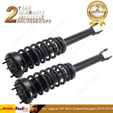 Pair For Jaguar XF W/o Supercharged 2010-2012 Front Air Suspension Shock Struts