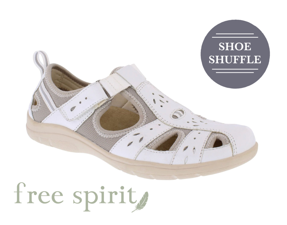Free Spirit Cleveland Touch Fastening Summer Ladies Shoes Comfort