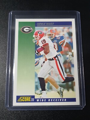 Hines Ward - Chronicles Score Draft Picks 2022 - Pittsburgh Steelers, Georgia 
