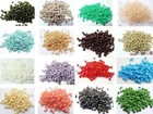 20 (g) 8/0 PRECIOSA CZECH GLASS ROUND ROCCAILLE SEED BEADS - 65 COLOURS
