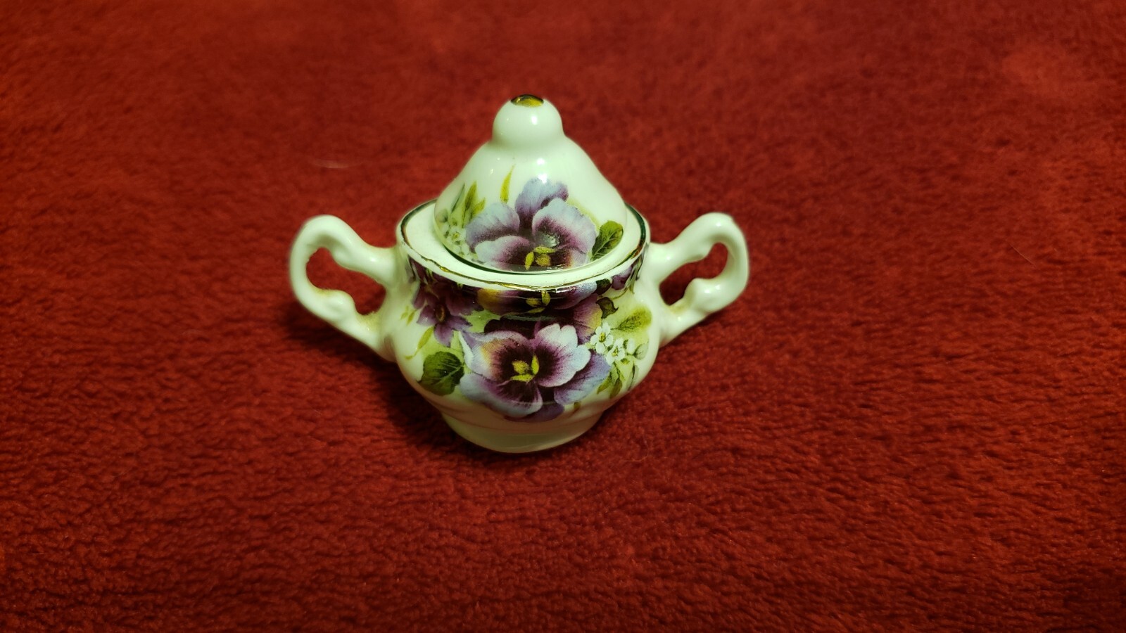 Florence Collectables Fine Bone China Miniature Tea Set eBay