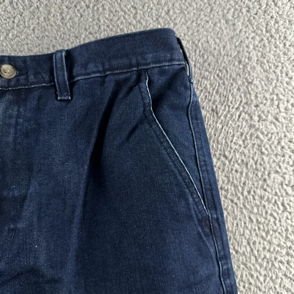 Мужские джинсы David Taylor синие размер 32x26 джинсовая ткань сзади эластичные эластичные хлопковая смесь - Изображение 3 из 4