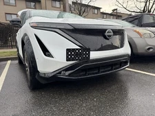 Bumper Tow Hook License Plate Mount Bracket Kit For Nissan Ariya 2023-2025 New