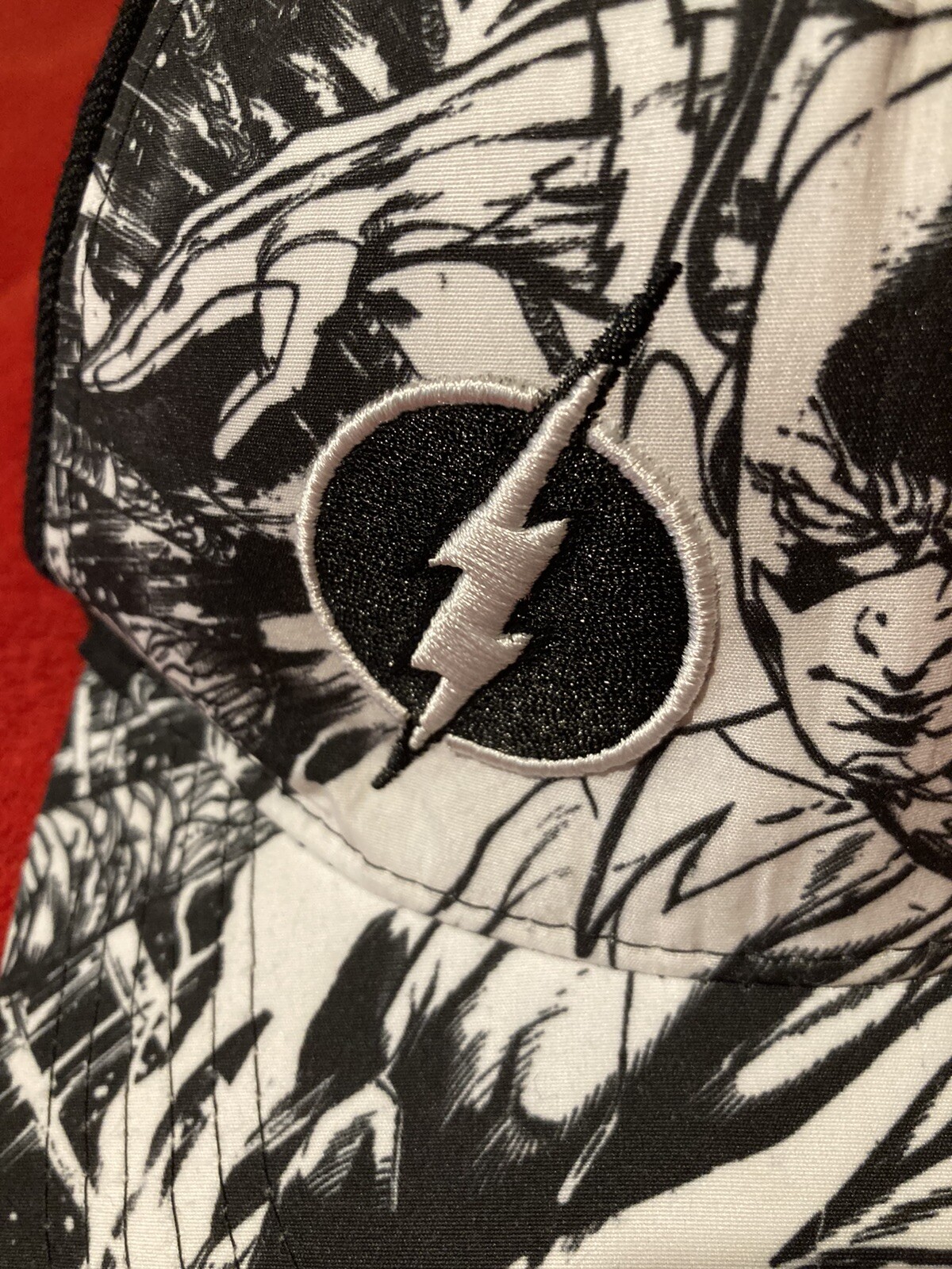 DC COMICS The Flash character baseball cap hat on… - image 3