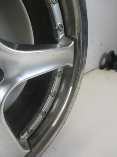 FOX RACING RS Sports 18" Silver 18x7JJ Alloy Genuine Used #2 - Picture 6 of 10