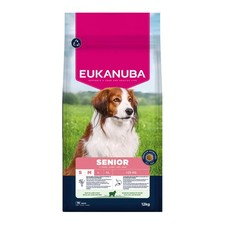 SENIOR DRY DOG FOOD - Eukanuba Senior Small Medium Breed Lamb & Rice 12kg 5.08 per kilo