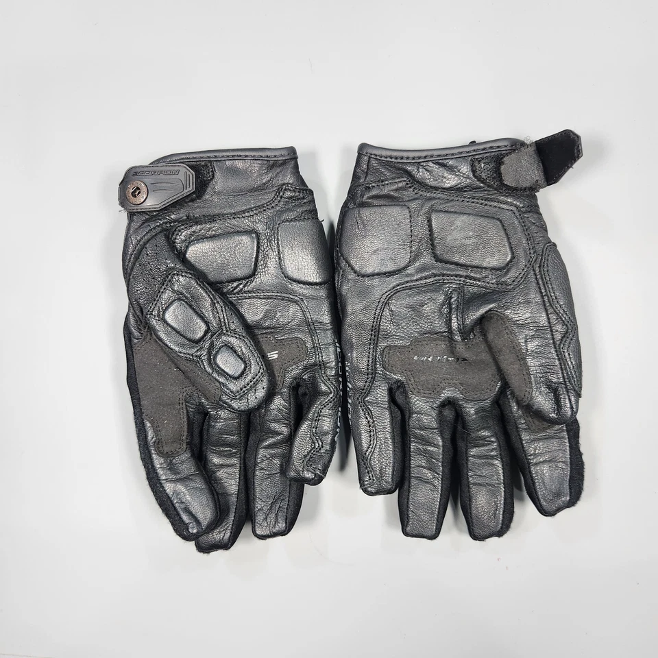 Guantes de cuero Scorpion EXO Klaw motocicleta de calle nudillos negros para hombre talla L Foto 2 de 4