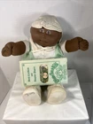 Vintage Cabbage Patch Doll African American 1982 With Birth Certificate
