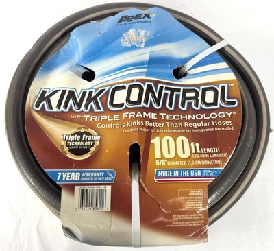 APEX Kink Control Triple Frame Technology 100' foot 5/8'' Diameter Garden Hose
