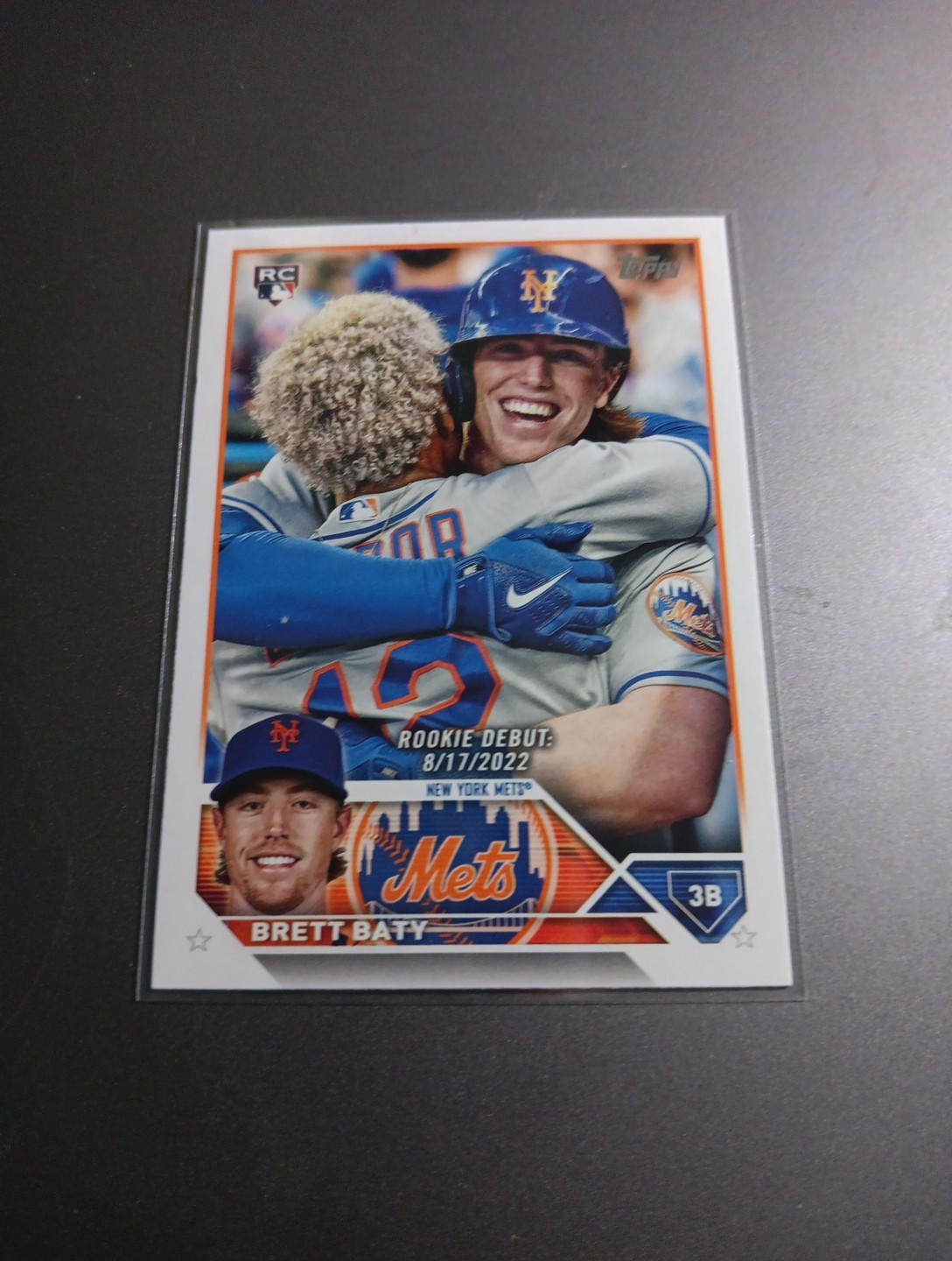 2023 Topps Update Series - Rookie Debut Brett Baty #US158 (RC)