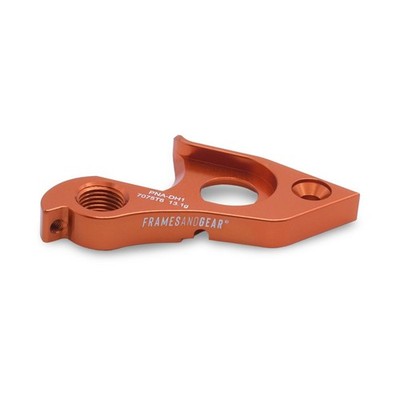 Framesandgear Schaltauge für Pinarello Dogma F mit SRAM Schaltung orange