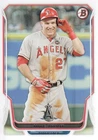 2014 Bowman Baseball Card #168 Mike Trout