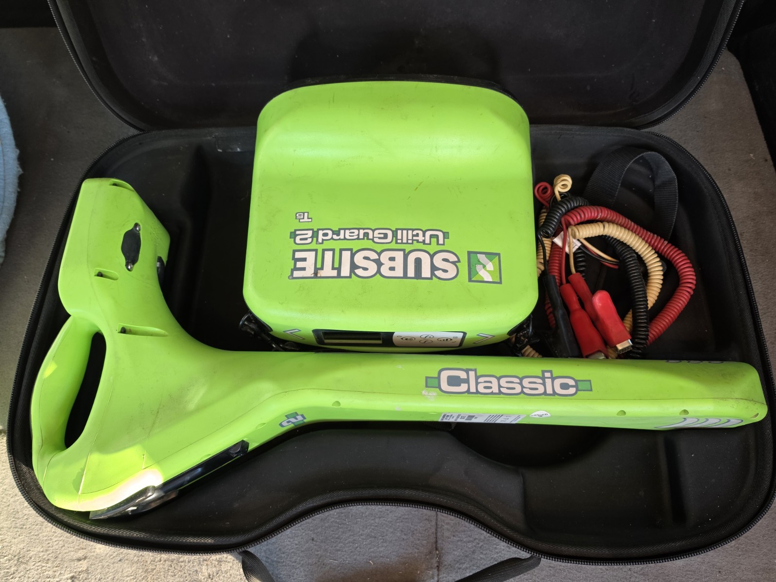 SUBSITE UTILIGUARD 2 CLASSIC UTG2 WITH T5 TRANSMITTER BURIED CABLE PIPE LOCATOR