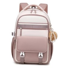 Backpack for Girls, School Backpack for Teens Girls Women, 15.6 Khaki Beige
