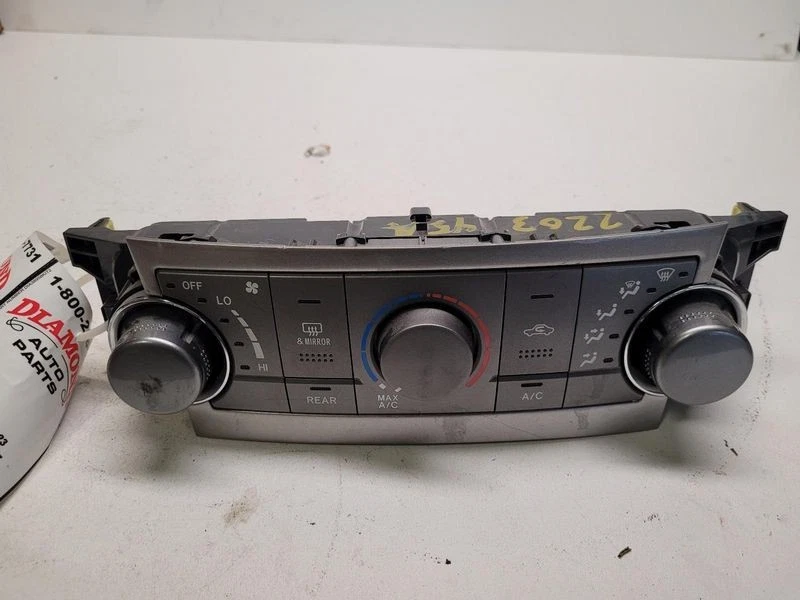 Unidad de control de calefacción climática Toyota Highlander 2011-2013 OEM Foto 4 de 4