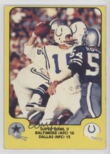1978 Fleer Team Action Earl Morrall Chuck Howley Super Bowl V #61 0qn